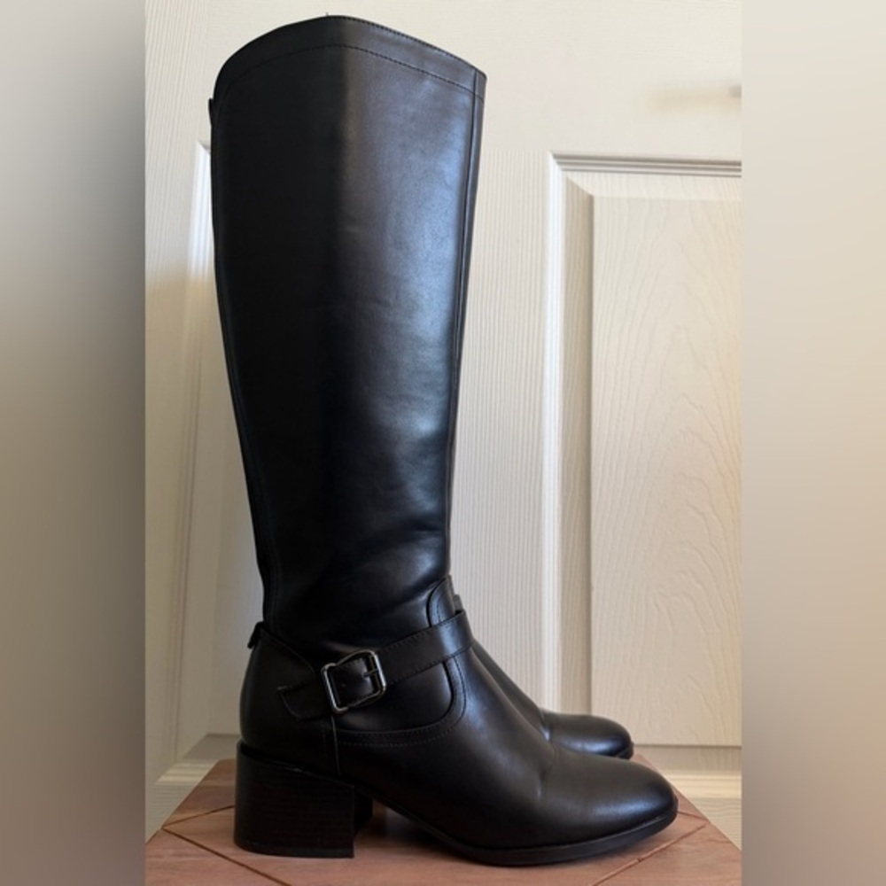 Nine West Black Heeled Boots